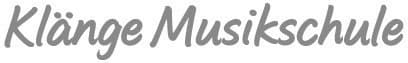 Klaenge Musikschule Written Logo
